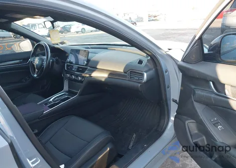 2022 Honda Accord Hybrid Sport из США, поврежденный, VIN 1HGCV3F21NA038008